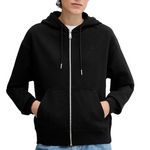 CALVIN KLEIN JEANS weat Zippé  Femme Calvin Klein Jeans Archive. Coloris disponibles : Noir