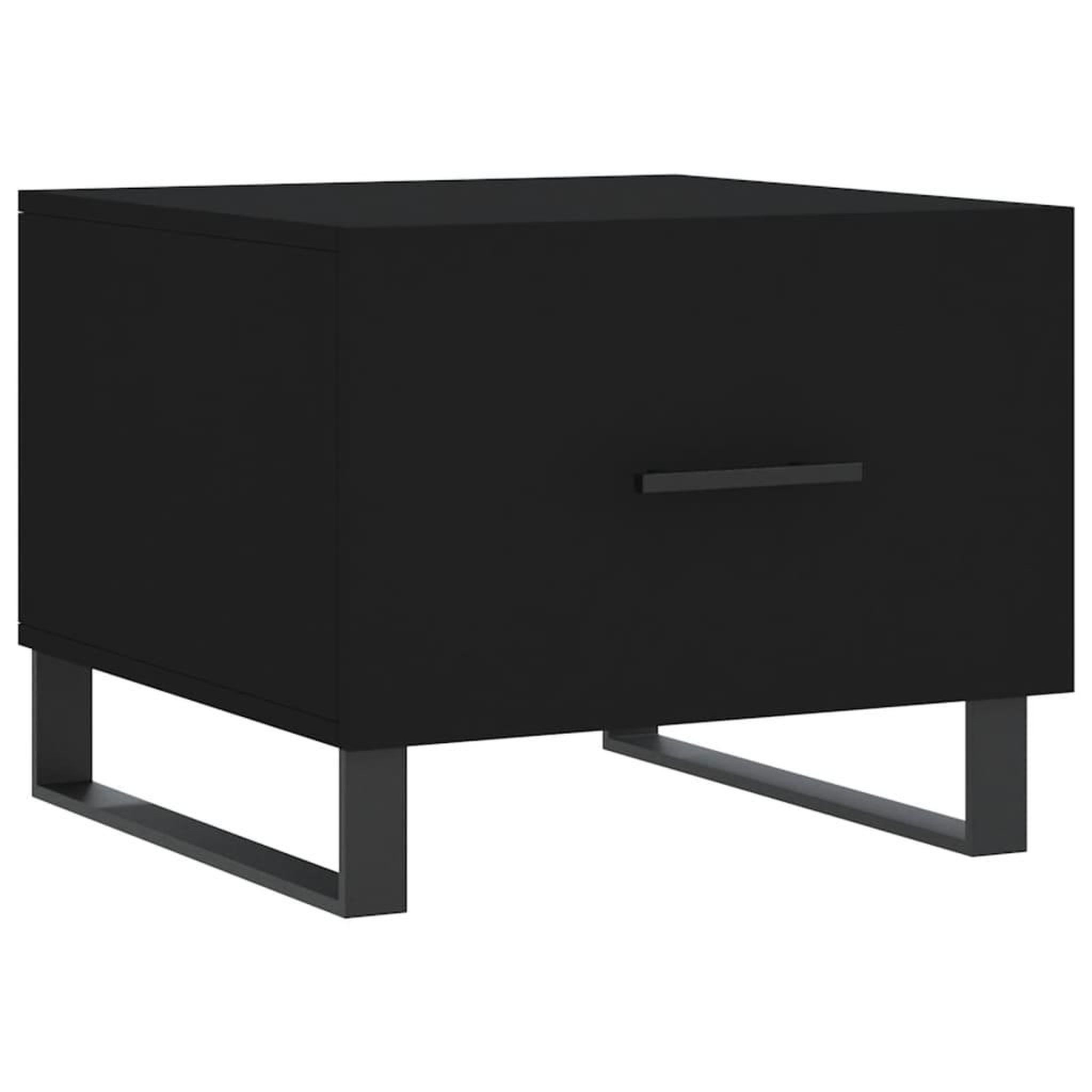 Voir la diapositive 5 : VIDAXL Tables basses 2 pcs noir 50x50x40 cm bois d'ingenierie