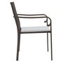 Voir la diapositive 5 : VIDAXL Chaises de jardin et coussins lot de 6 marron 56x59x84 cm rotin
