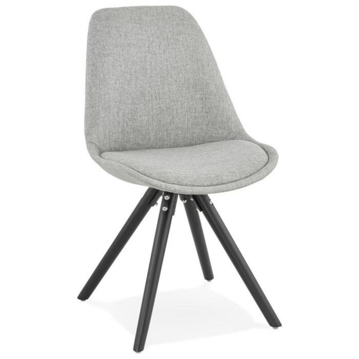 Paris Prix Chaise Scandinave  Yolanda  82cm Gris & Noir