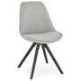 Voir la diapositive 1 : Paris Prix Chaise Scandinave  Yolanda  82cm Gris & Noir