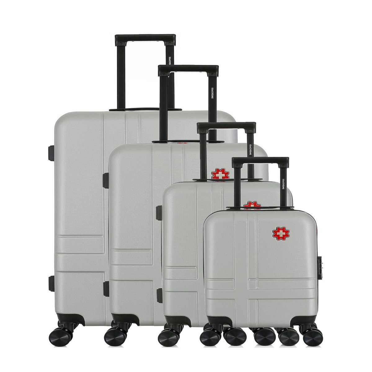 SWISS KOPPER SWISS KOPPER - Set de 4 Valises USTER-M 75 cm 4 Roues