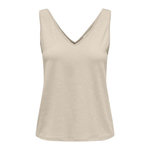 JACQUELINE DE YONG Débardeur  Femme JDY Dora. Coloris disponibles : Beige