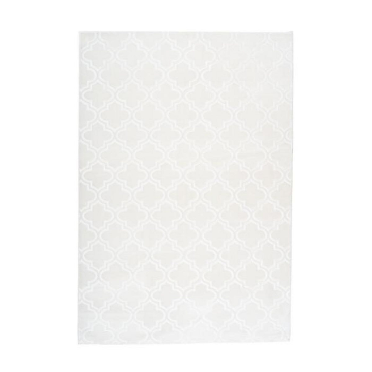 Paris Prix Tapis Vintage Fait Main  Monroe I  Blanc