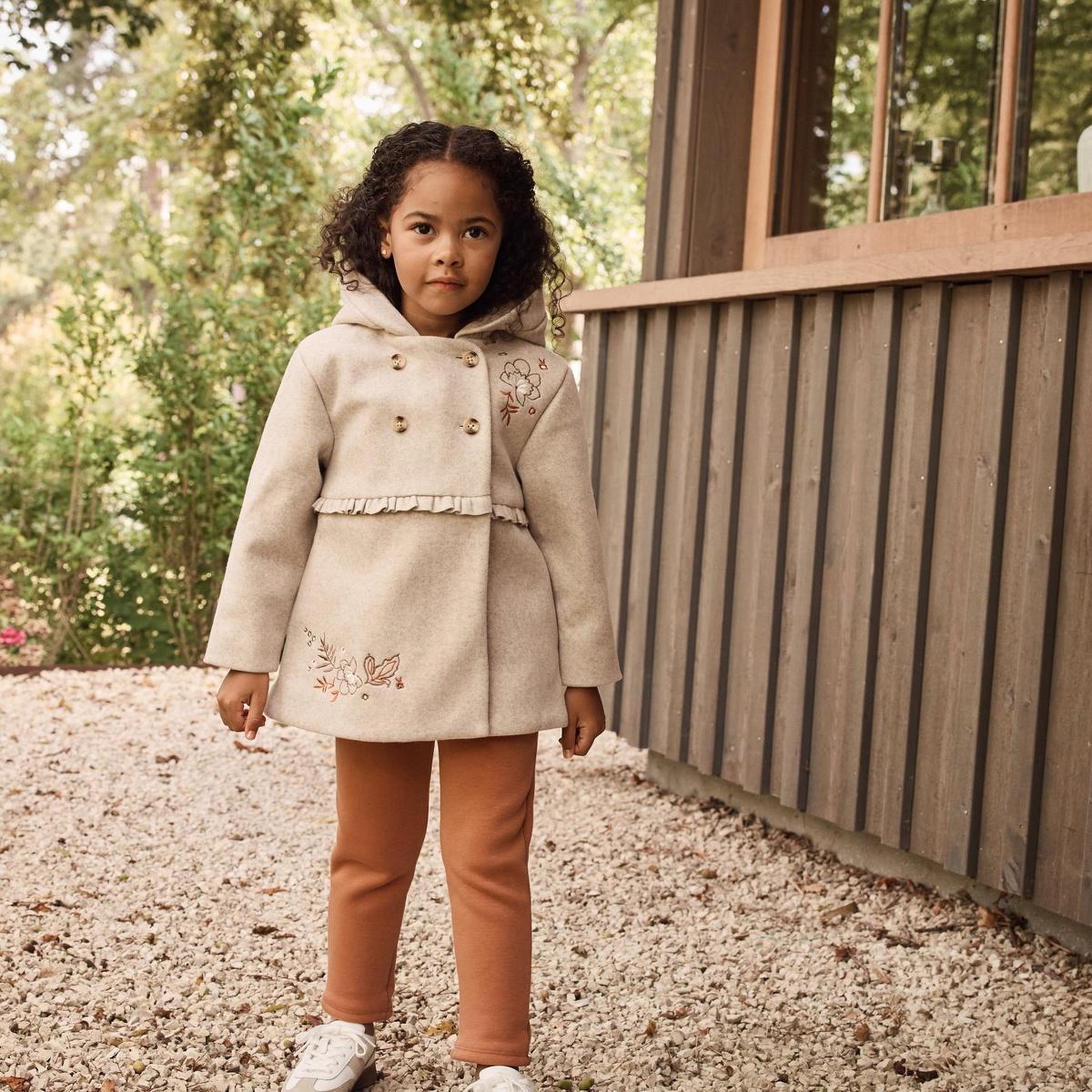 Voir la diapositive 4 : PETIT BEGUIN Legging enfant en molleton ultra chaud chincha
