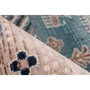 Voir la diapositive 3 : Paris Prix Tapis Ethnique à Poils Courts  Anouk  Marron & Bleu