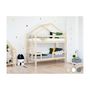 Voir la diapositive 4 : BENLEMI Lit cabane superposé KILI Verni 227cm