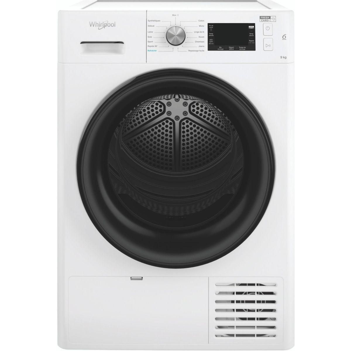 Whirlpool Sèche linge pompe à chaleur FFTBNM229X2BFR