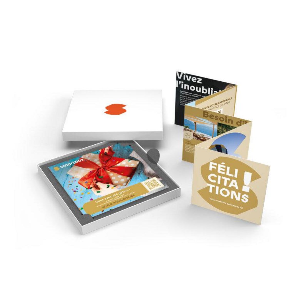 Smartbox Joyeux anniversaire* - Coffret Cadeau Multi-thèmes