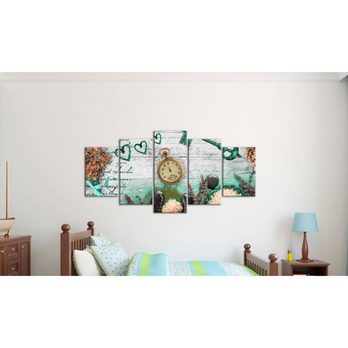 Paris Prix Tableau Imprimé  Emerald Composition