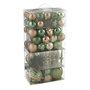 Voir la diapositive 1 : Paris Prix Lot de 80 Boules de Noël  Night  58cm Vert & Écru