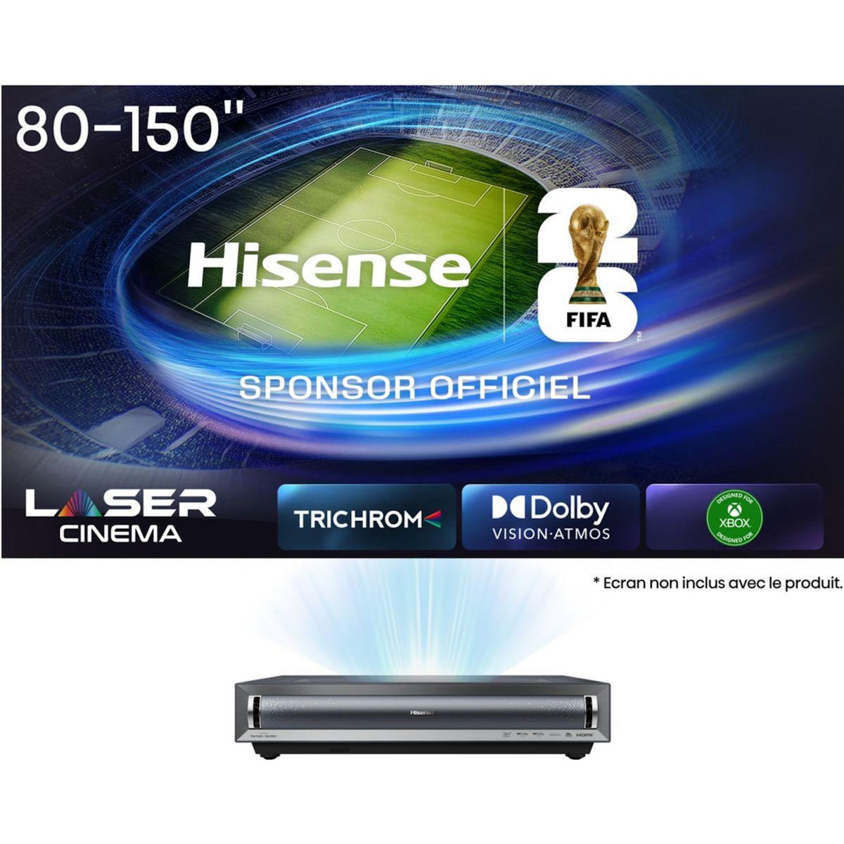 Hisense Vidéoprojecteur home cinéma PX3-PRO