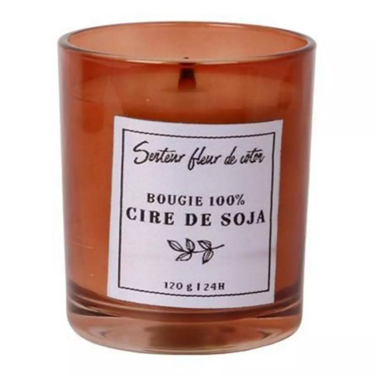 Paris Prix Bougie Parfumée  Cire de Soja  8cm Fleur de Coton