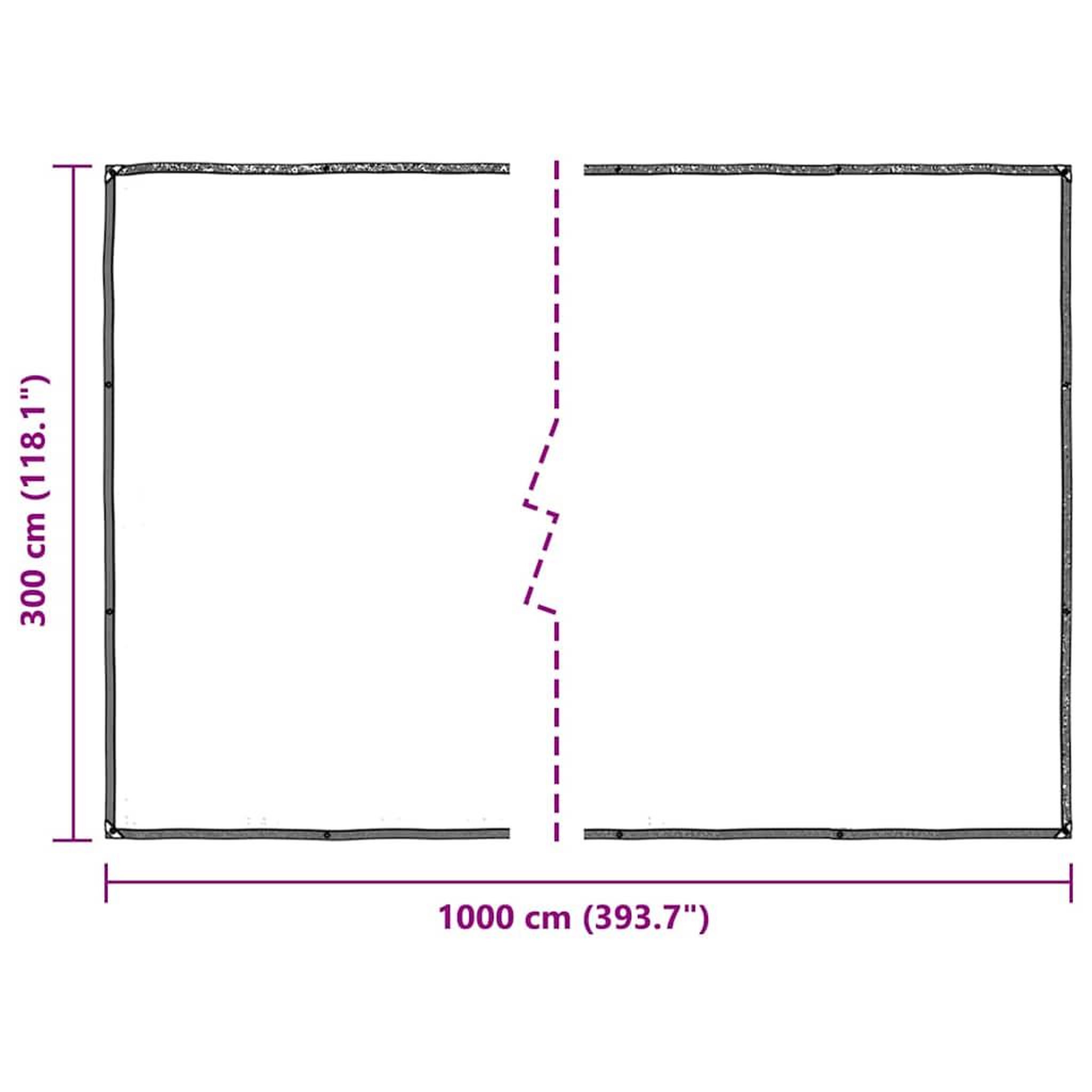 Voir la diapositive 6 : VIDAXL Housse de protection plantes avec œillets 3x10 m polyethylene