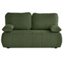 Voir la diapositive 1 : BEST MOBILIER Harper - canapé 3 places convertible avec coffre en tissu texturé