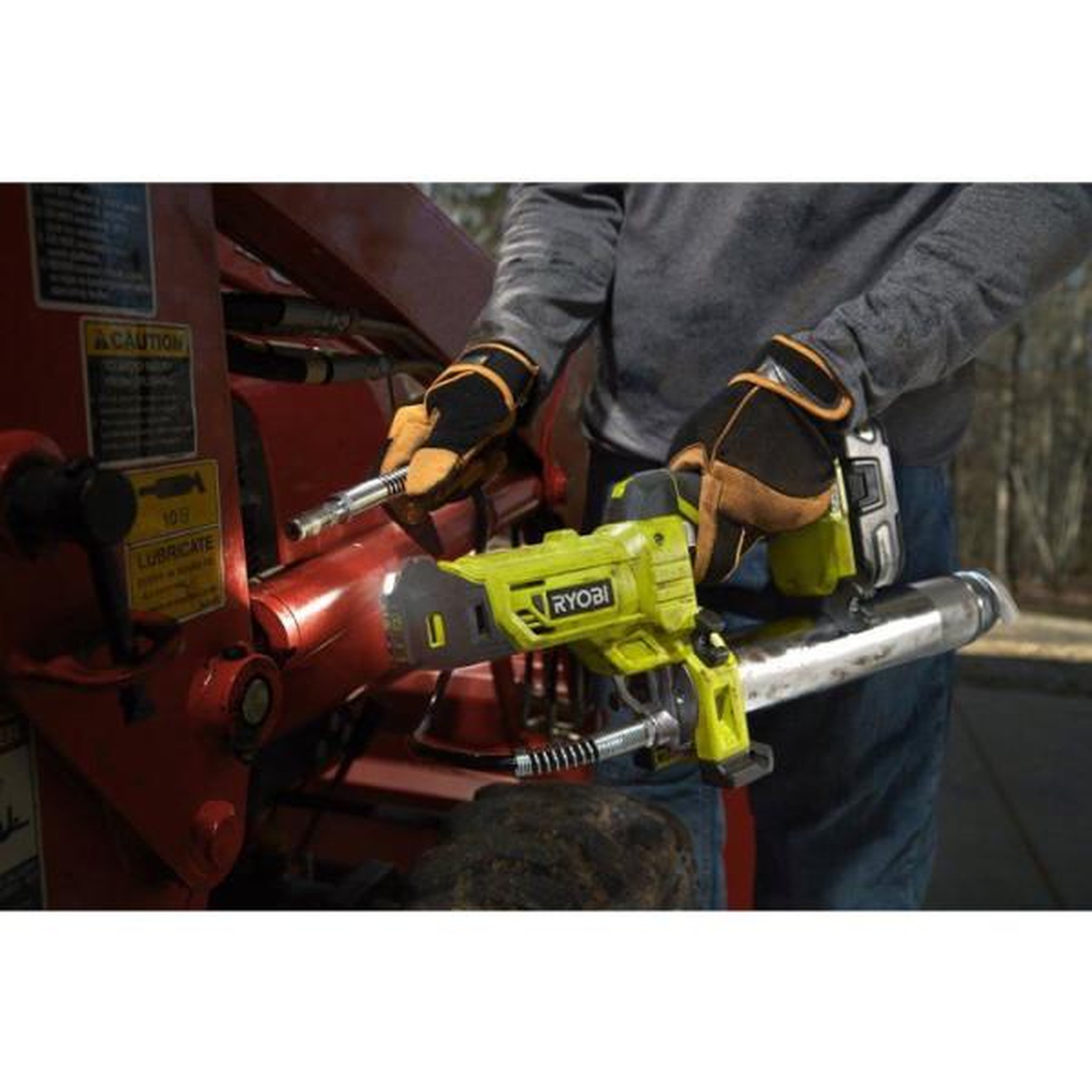 Voir la diapositive 2 : Ryobi RYOBI Pompe a graisse 18V ONE+ 690 bars réservoir 400 ml - sans batterie ni chargeur - R18GG-0
