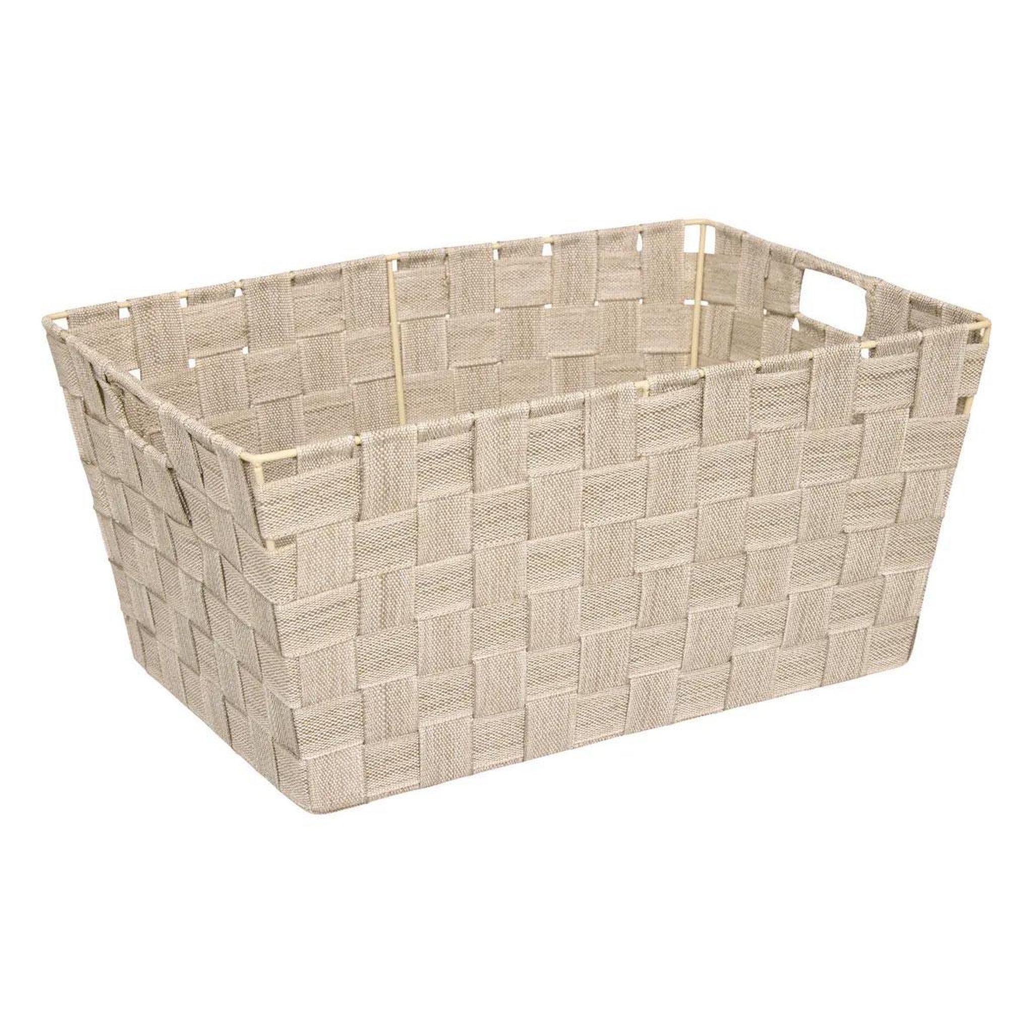 FIVE Panier de rangement biseauté  lise  38cm beige