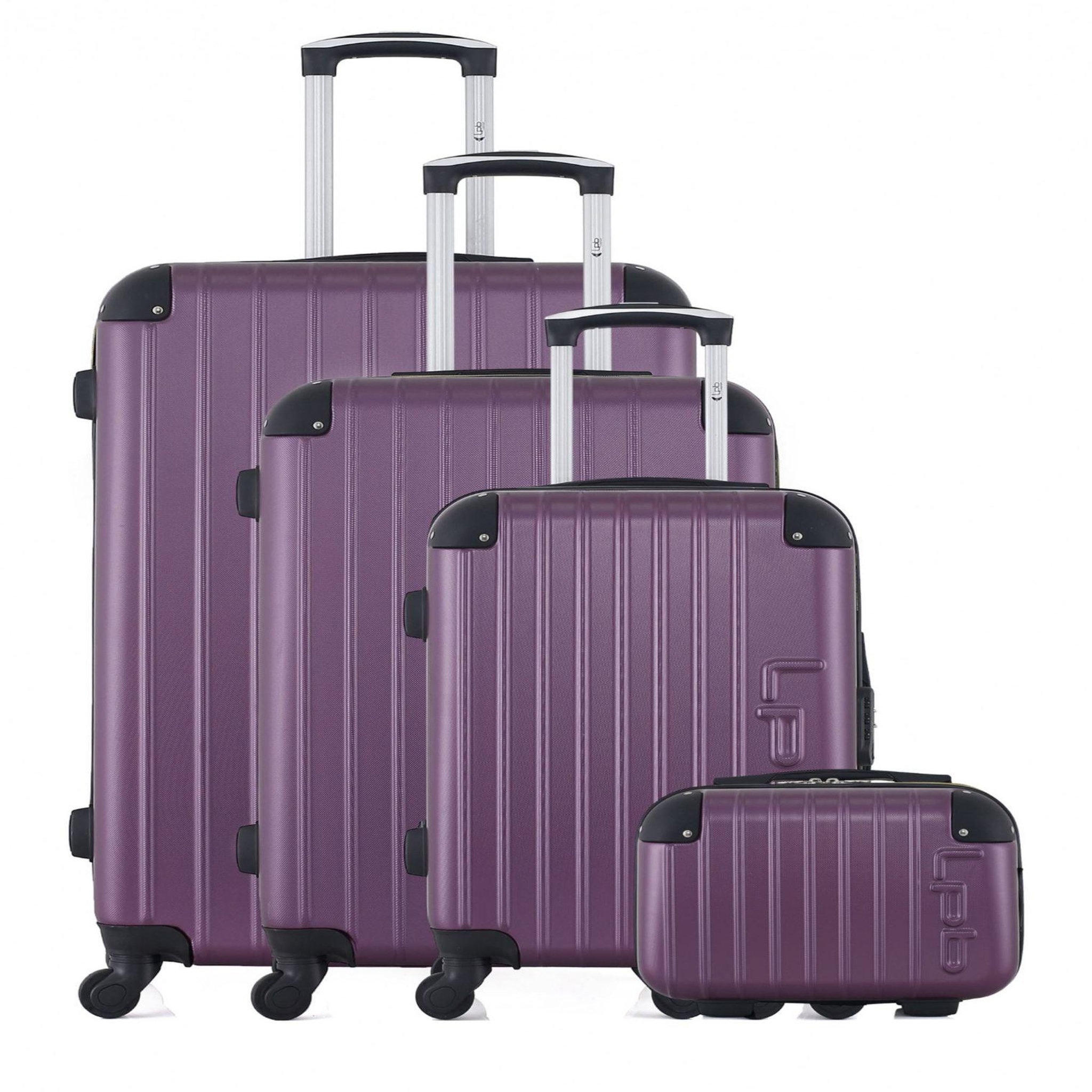 LES P'TITES BOMBES LPB Lpb luggage - set de 4 valises hambourg-c 75 cm 4 roues