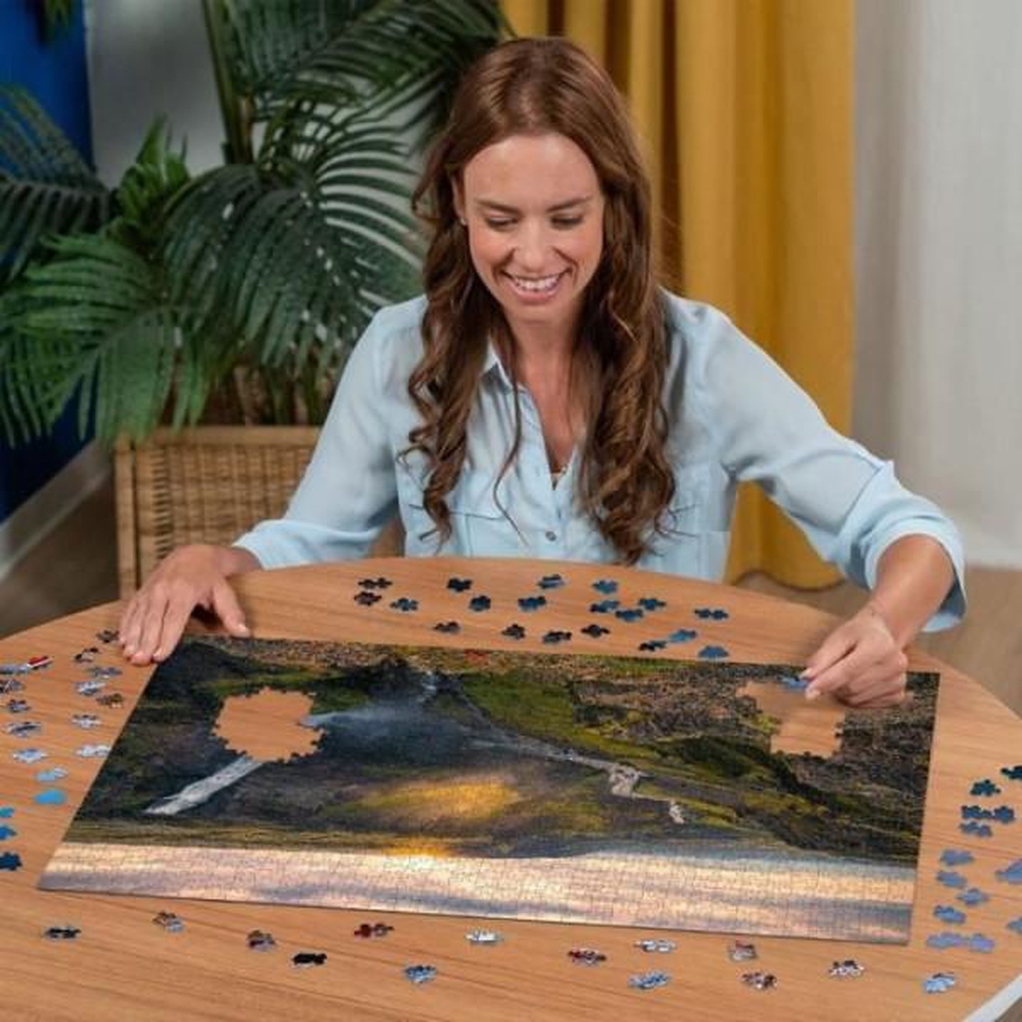 Voir la diapositive 3 : RAVENSBURGER Ravensburger-puzzle 1000p-la cascade háifoss, islande (highlights)-adultes&enfants-des 14 ans-puzzle de qualité supérieure-12