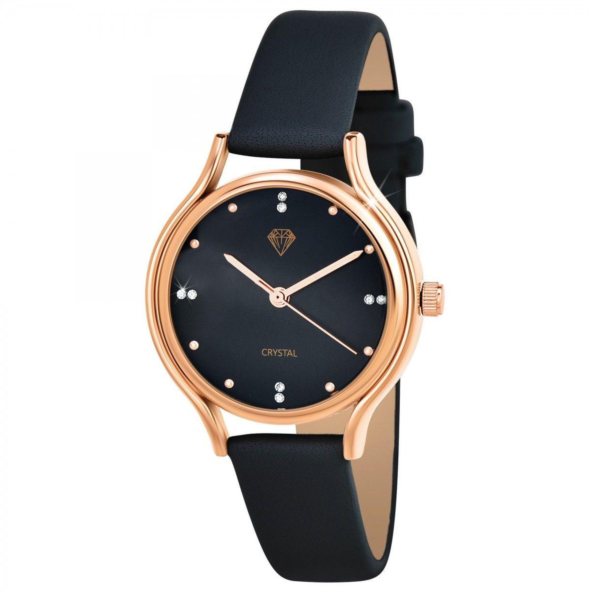 SC CRYSTAL Montre Hania élégante ornée de Cristaux scintillants par SC Crystal