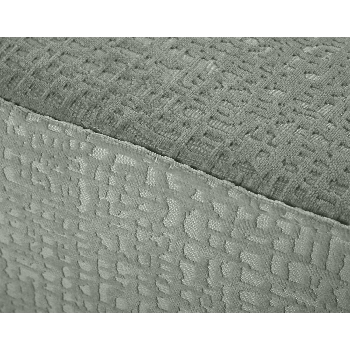 BEST MOBILIER Topaze - fauteuil - en tissu velours relief