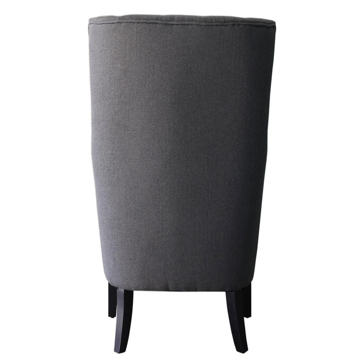 Habitat et Jardin Fauteuil Scandinave Tissu  Duchesse  - 76 x 83 x 100,5 cm - Gris