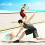 Voir la diapositive 2 : HOMCOM Raquette de beach tennis - sac transport inclus - cadre fibre de carbone mousse EVA haute densité