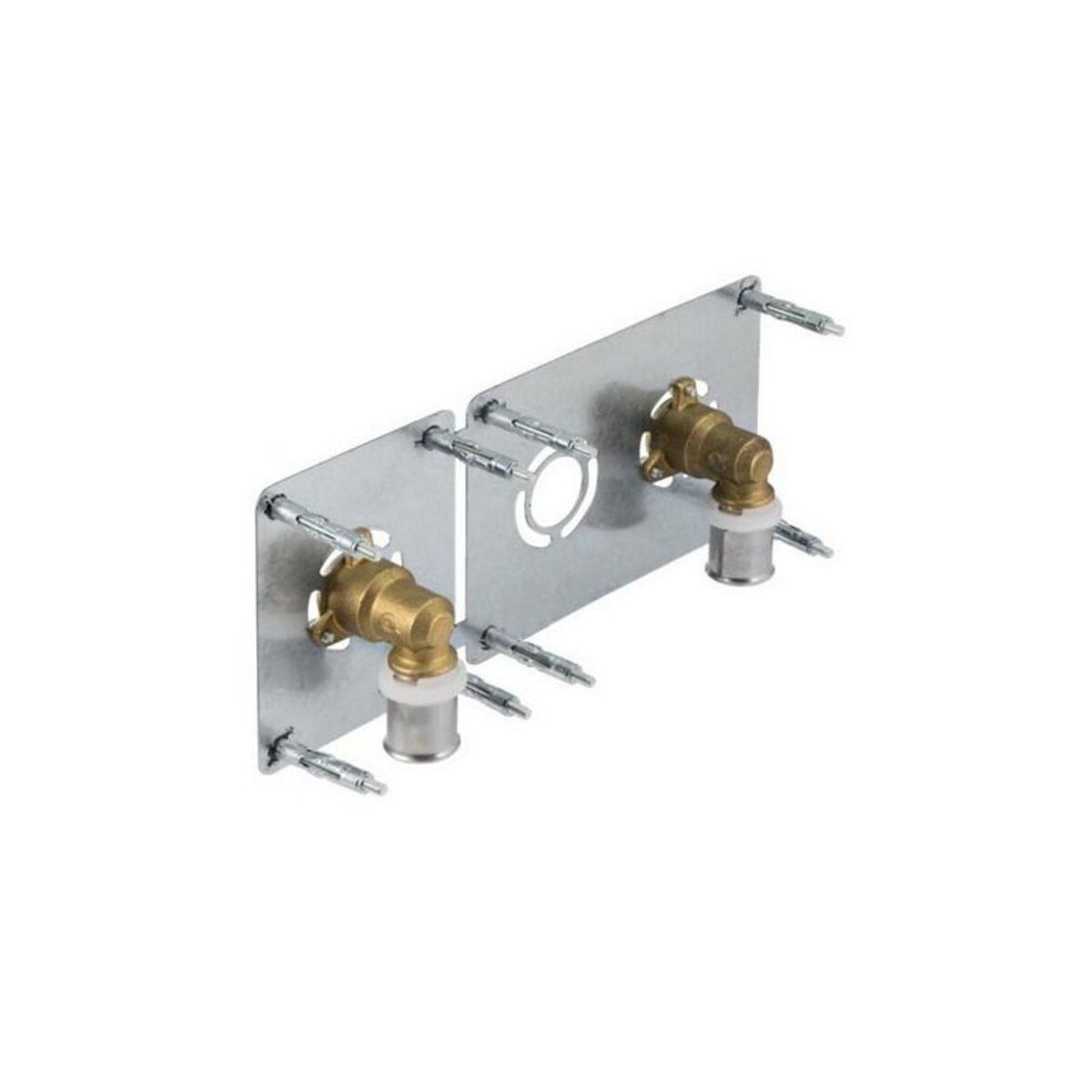 COMISA Kit de sortie de cloison 20mmx2 F1 2 entraxe 150mm COMISA MU08590KT020