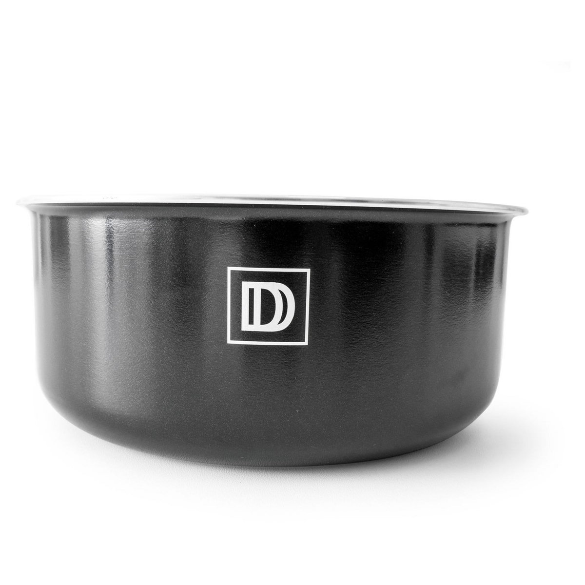 Casserole induction amovible effet pierre noir 20 cm