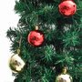 Voir la diapositive 5 : VIDAXL Cactus de Noël avec support et LED Vert 180 cm PVC