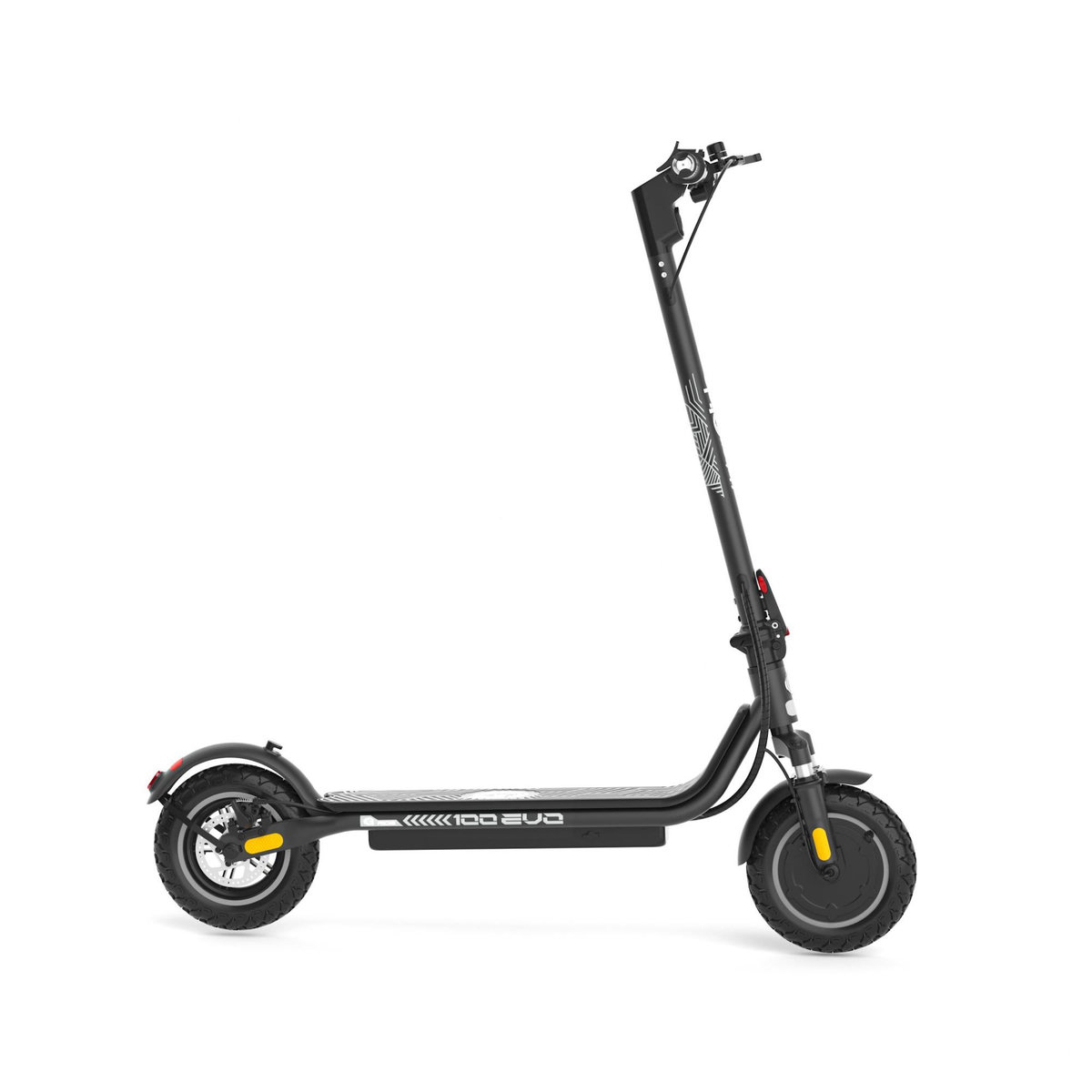 URBANGLIDE Trottinette Électrique Adulte  UrbanGlide 100 EVO –  Moteur 500W -  Autonomie Jusqu'a 25 km - Pneu Cross 10  Gonflable - Batterie 25.2V/10,4Ah - Poids 16Kg