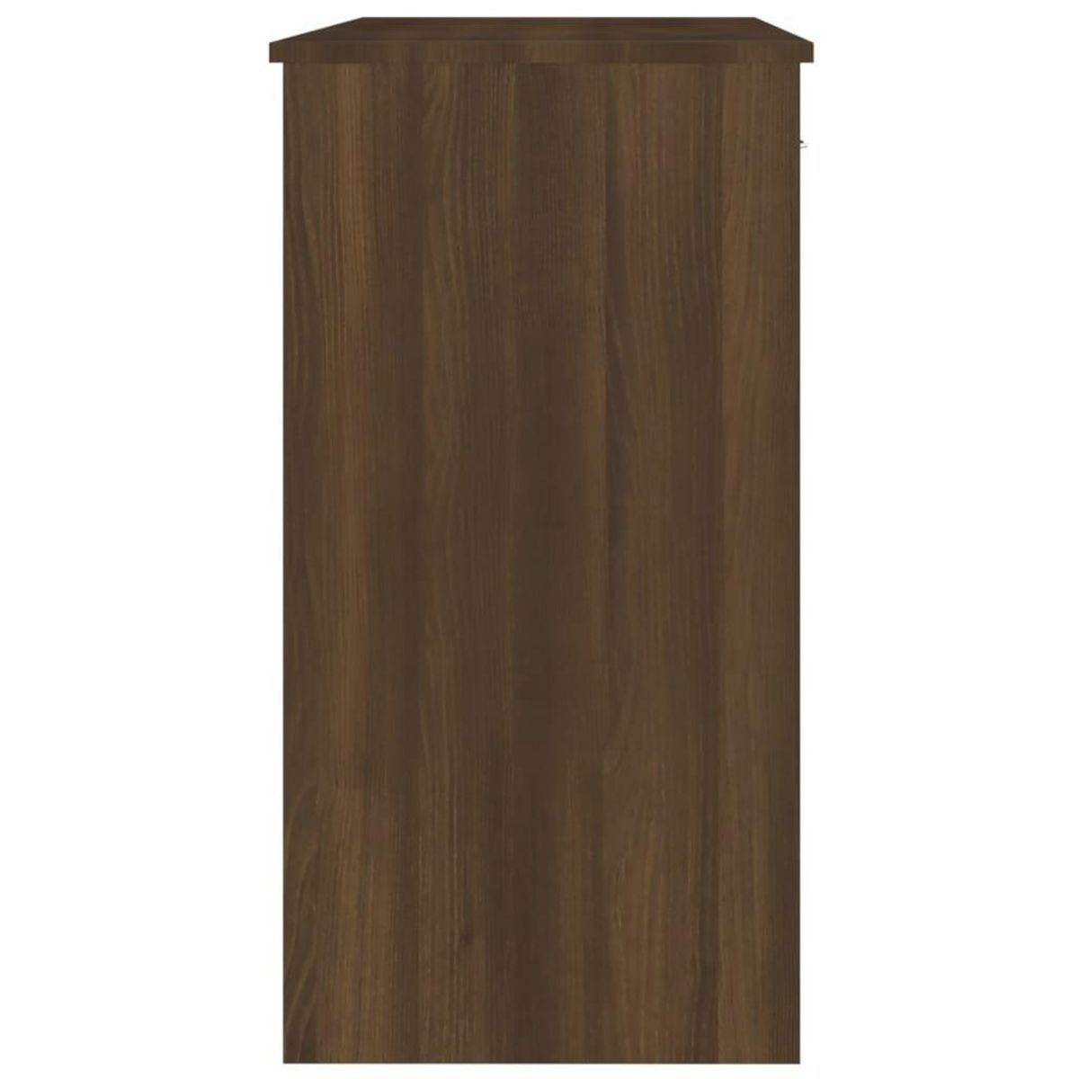 VIDAXL Bureau chene marron 80x40x75 cm bois d'ingenierie