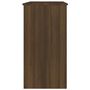 Voir la diapositive 5 : VIDAXL Bureau chene marron 80x40x75 cm bois d'ingenierie