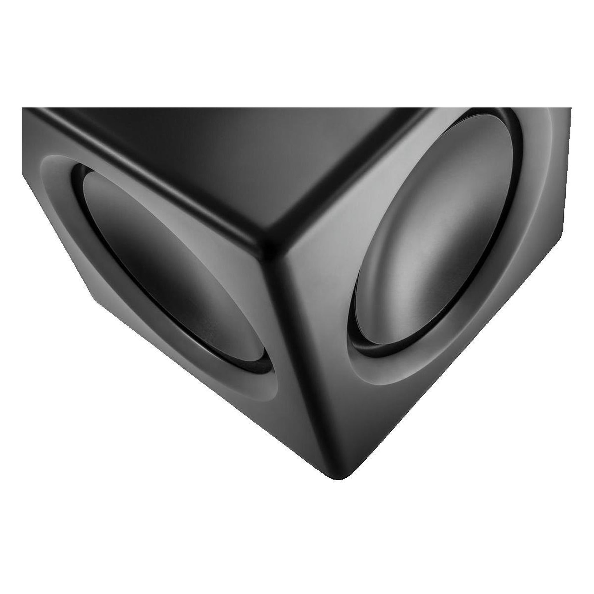 Voir la diapositive 2 : Wavemaster Caisson de basses actif Aster WavemFusion gris anthracite