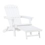 Voir la diapositive 1 : Paris Prix Chaise Longue en Bois  Tropea  88cm Blanc