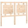 Voir la diapositive 2 : VIDAXL Tete de lit 125,5x4x100 cm Bois massif de pin