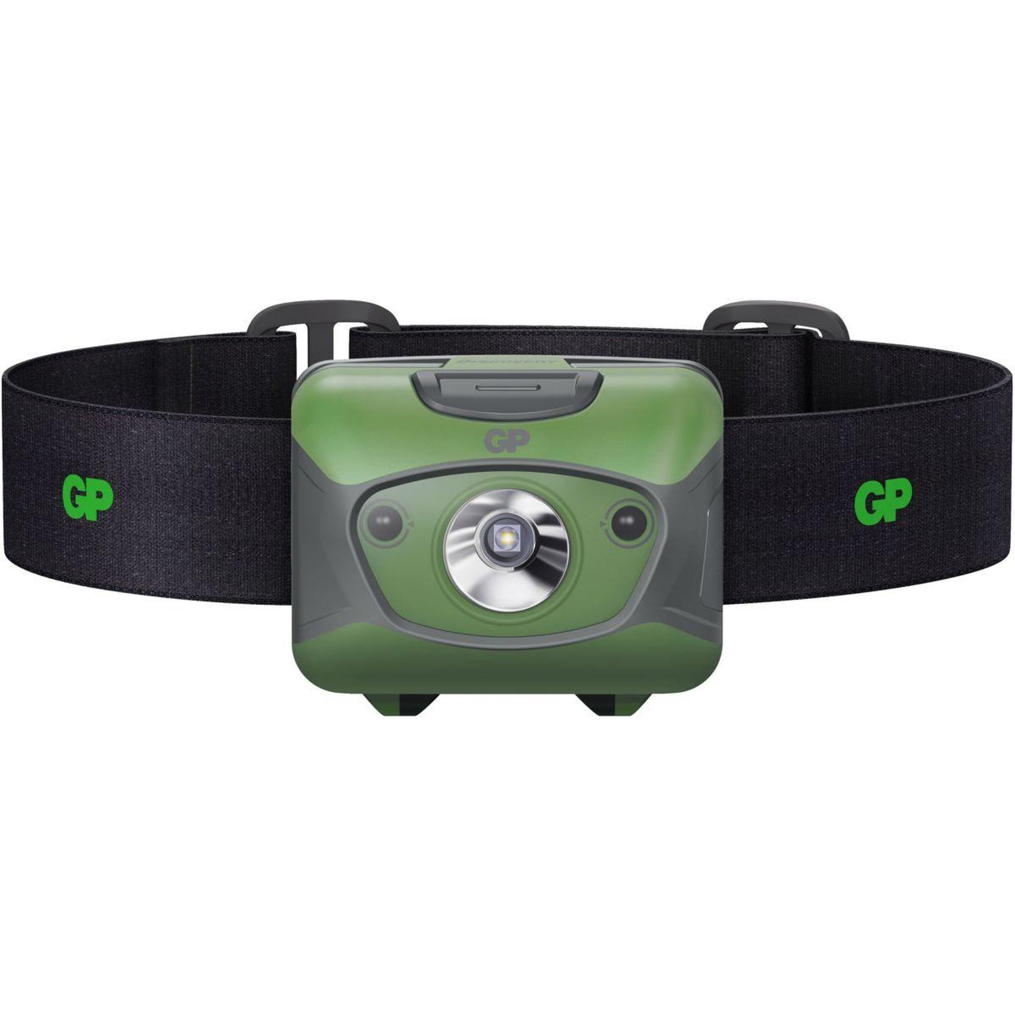 Voir la diapositive 2 : GP BATTERIES Lampe frontale Frontale 300 Lumens CH41 rechargeable