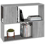 Voir la diapositive 4 : VIDAXL Bibliotheque/Separateur de piece Sonoma gris 80x24x63 cm