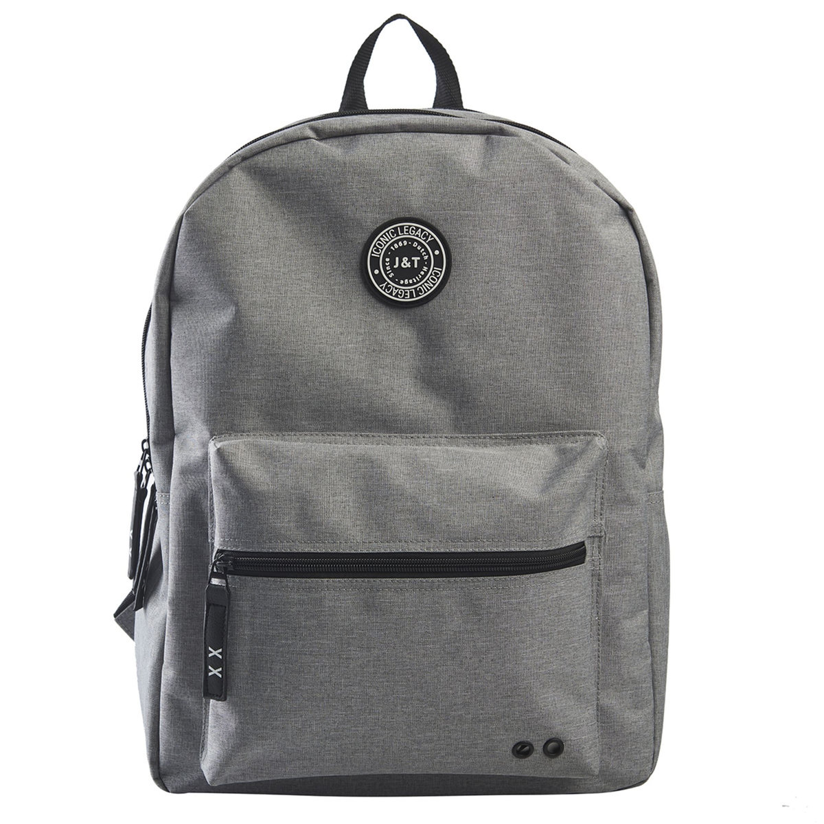 Sac à dos 2 compartiments gris JANSEN TILANUS