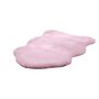 Voir la diapositive 2 : Paris Prix Tapis Uni Doux Poils Longs  Rabbit  60x90cm Rose