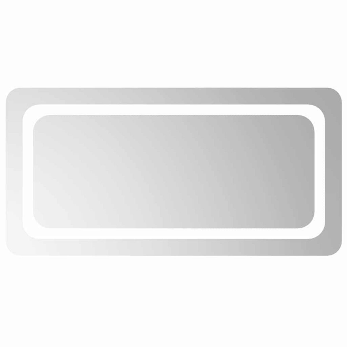 VIDAXL Miroir de salle de bain a LED 80x40 cm