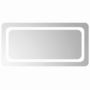 Voir la diapositive 2 : VIDAXL Miroir de salle de bain a LED 80x40 cm