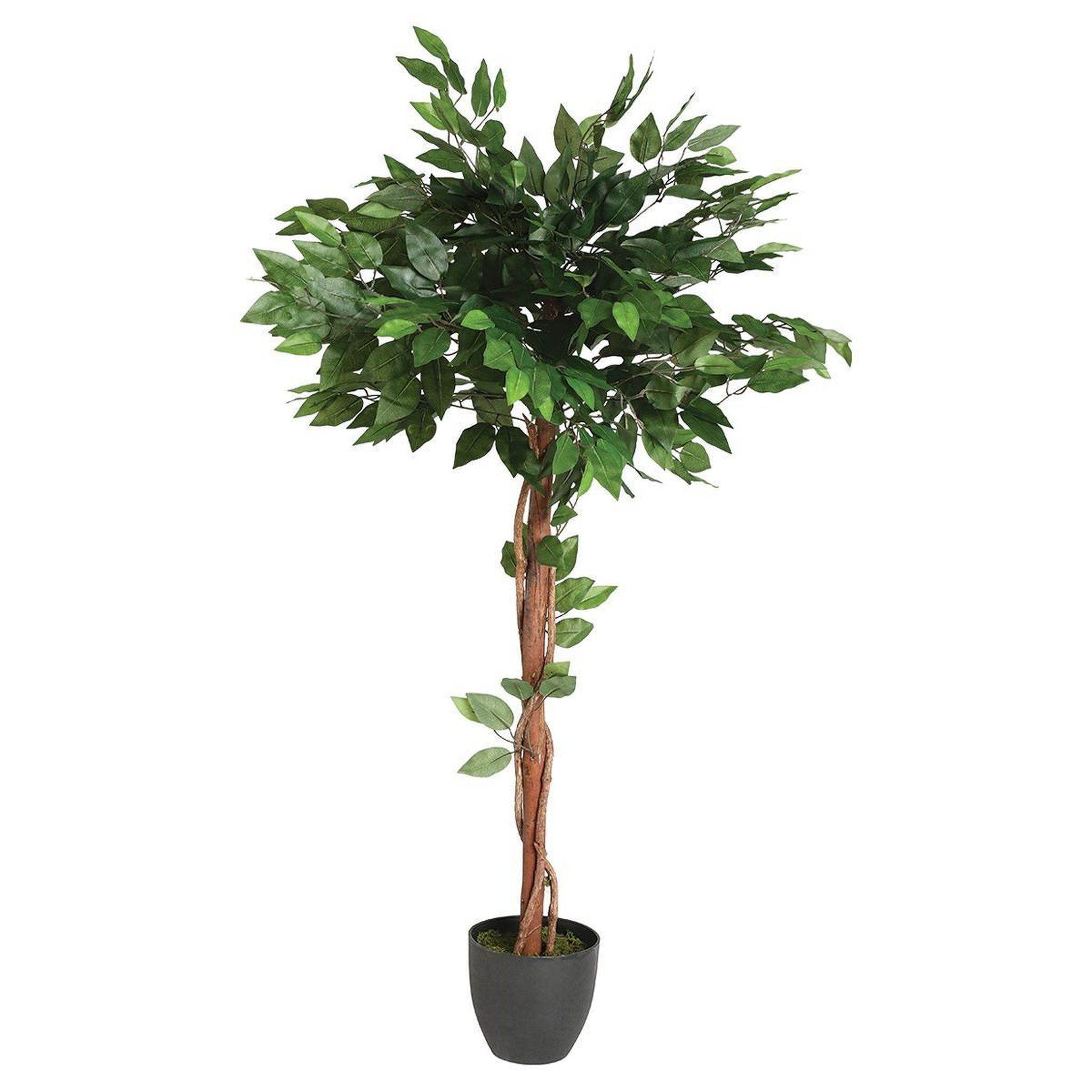 ATMOSPHERA Plante artificielle  ficus  120cm vert