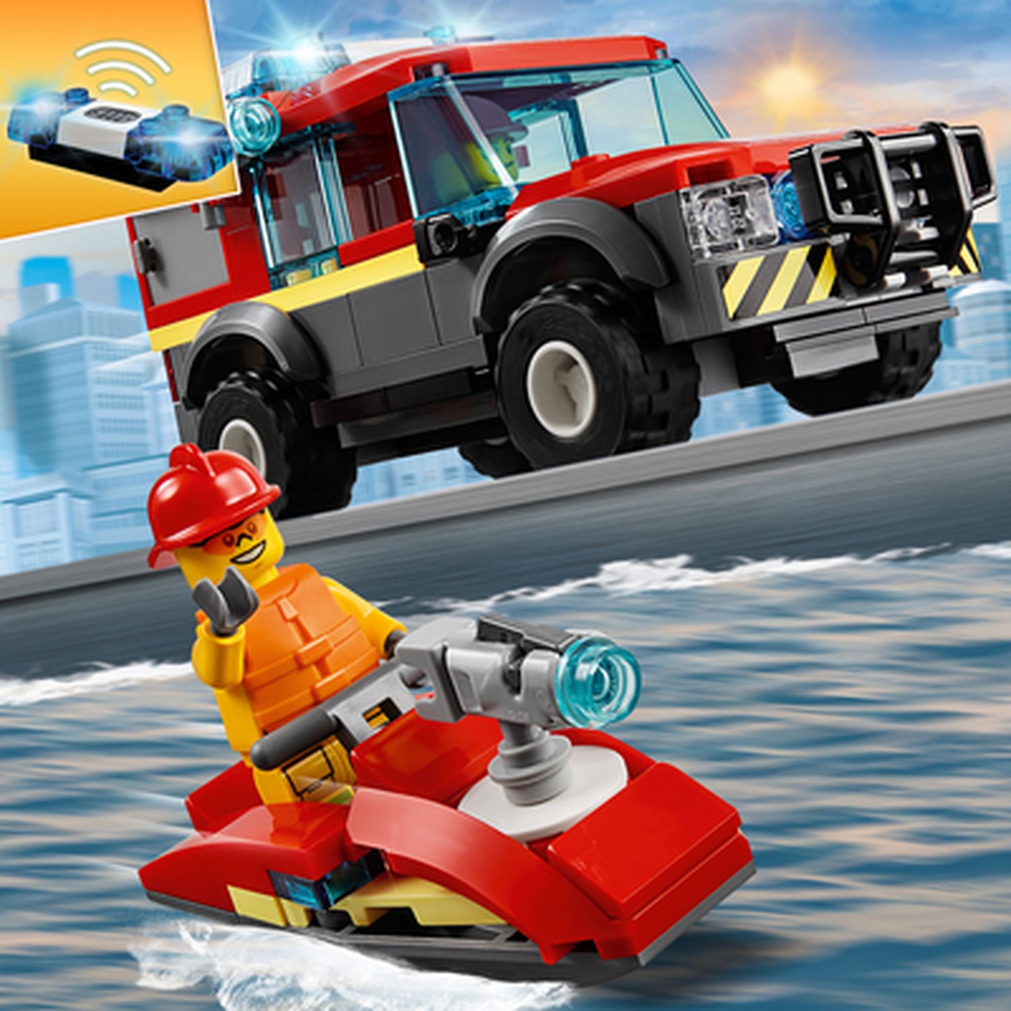 Voir la diapositive 5 : LEGO City 60215 La caserne de pompiers