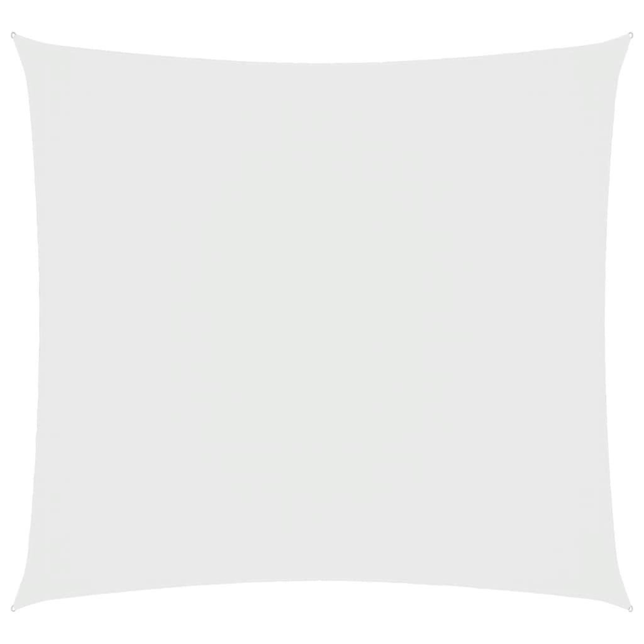 Voir la diapositive 2 : VIDAXL Voile de parasol tissu oxford carre 4,5x4,5 m blanc