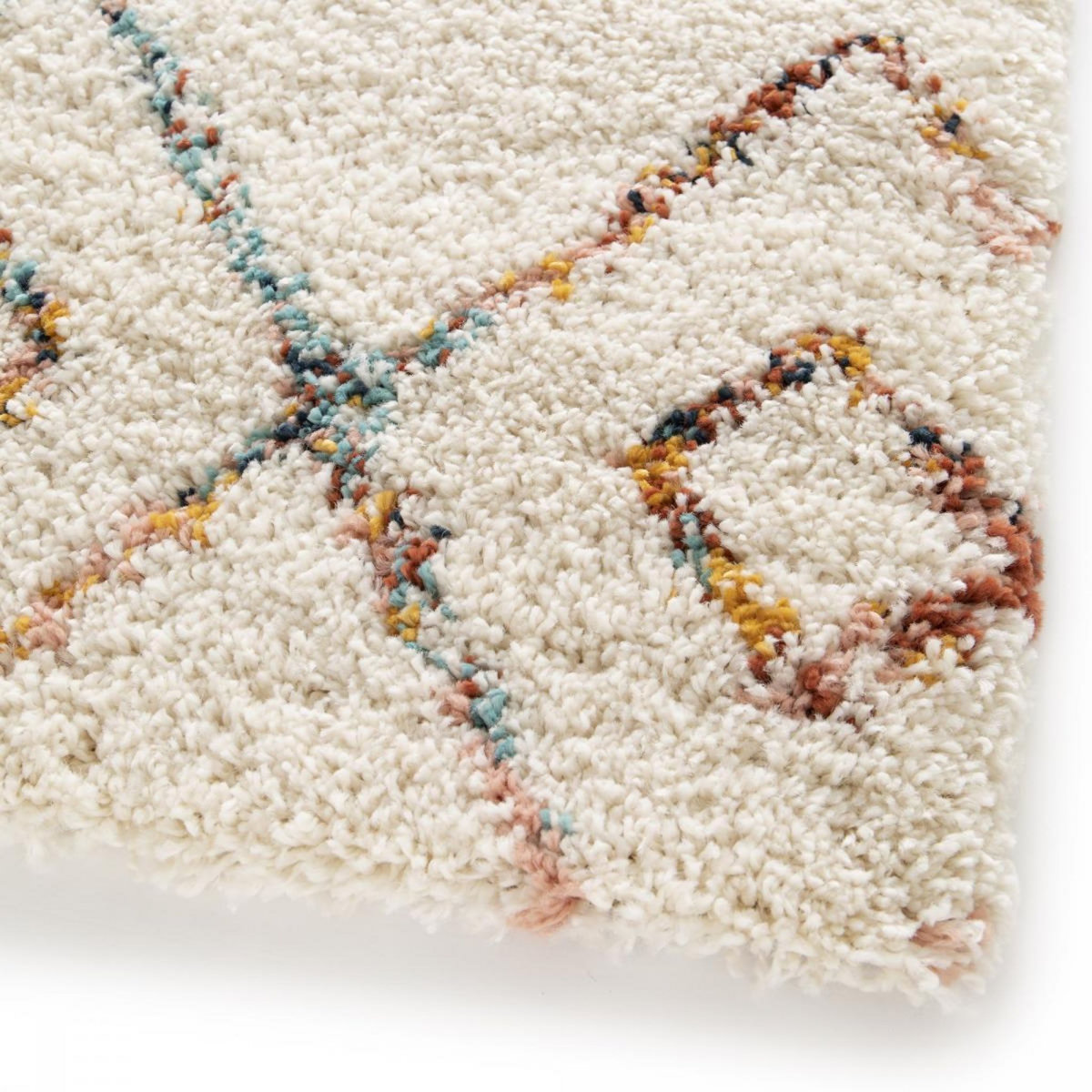 Unamourdetapis Tapis shaggy tissé motif abstrait AMORE 8