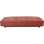 Voir la diapositive 4 : MARKET24 Banquette clic clac 3 places - Terracotta - 100% coton - L 193 x P 92 cm - LENA