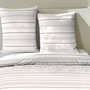 Voir la diapositive 3 : Home collection Parure Housse De Couette 100 %coton 57 Sansa