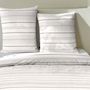 Voir la diapositive 3 : Home collection Parure Housse De Couette 100 %coton 57 Sansa