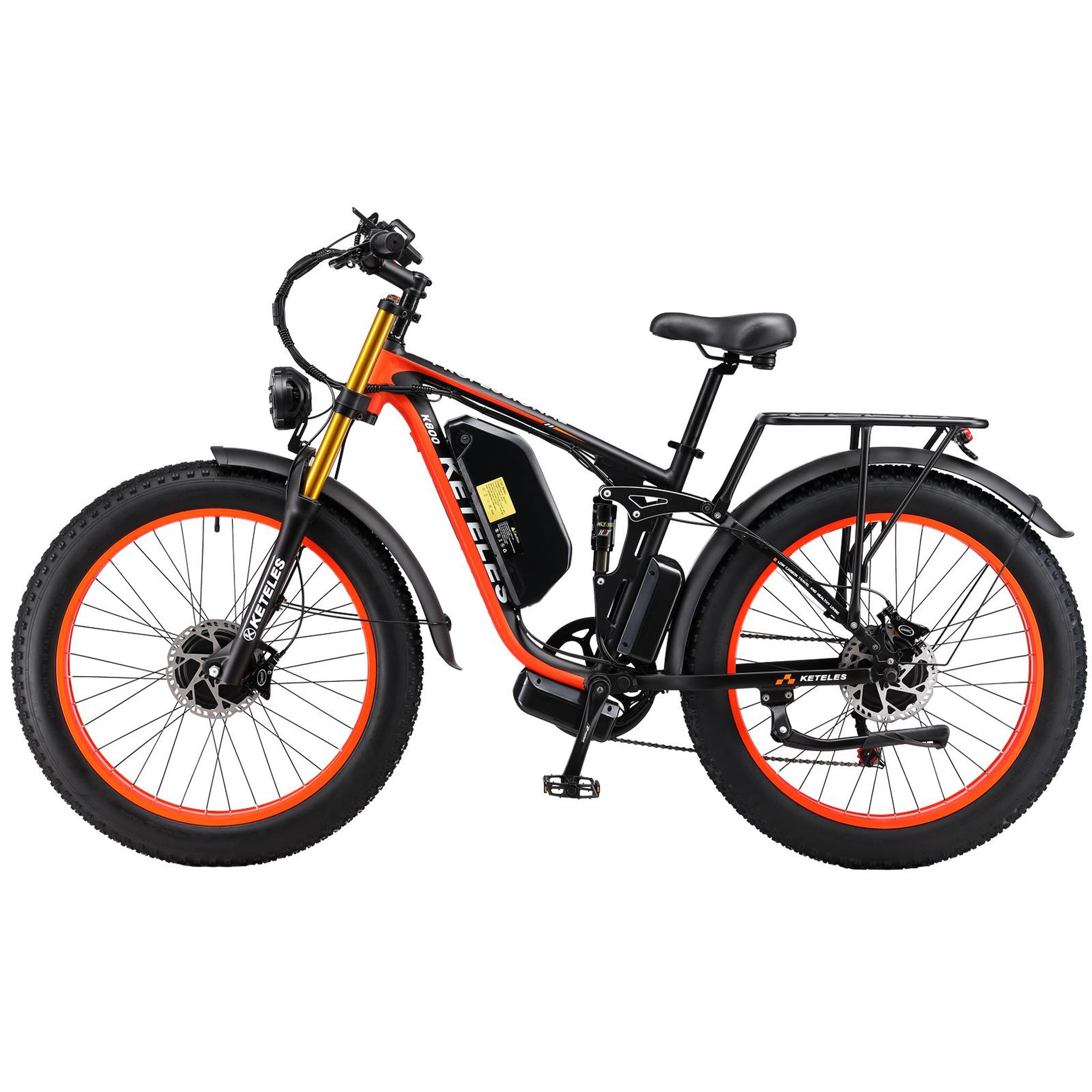 Voir la diapositive 1 : KETELES Vélo électrique keteles k800 pro 26